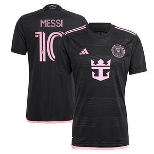 Men's Inter Miami CF Lionel Messi Adidas Black